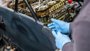 Konservierung Porsche 910/8 Bergspyder