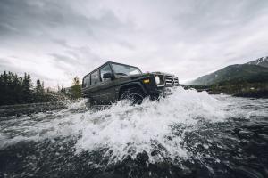 North Face G-Klasse Mercedes Tour