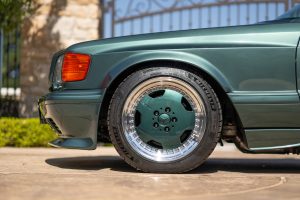 1991 Mercedes-Benz C126 560 SEC 6.0 AMG Widebody Karosseriekit RM Sotheby's Versteigerung V8-Motor AMG-Felgen Innenausstattung Oberklasse Coupé