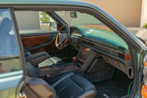 1991 Mercedes-Benz C126 560 SEC 6.0 AMG Widebody Karosseriekit RM Sotheby's Versteigerung V8-Motor AMG-Felgen Innenausstattung Oberklasse Coupé