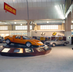 Mercedes-Benz C 111-II: Premiere vor 50 Jahren auf Genfer Automobilsalon 1970