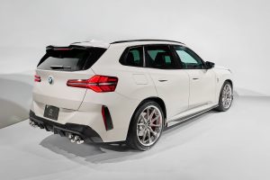 3DDesign BMW G45 X3 M Sportpaket Tuning Carbon Karosserieteile Felgen Abgas-Endrohre Innenraum-Veredelung SUV Japan