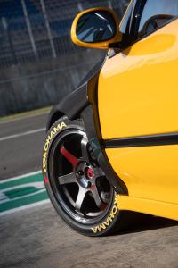 Honda Civic Turbo gelb