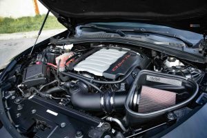 Chevrolet Camaro 6.2 V8 von SlyStyle Peforformance schwarz