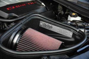 Chevrolet Camaro 6.2 V8 von SlyStyle Peforformance schwarz