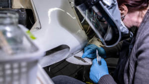 Konservierung Porsche 910/8 Bergspyder