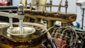 Konservierung Porsche 910/8 Bergspyder