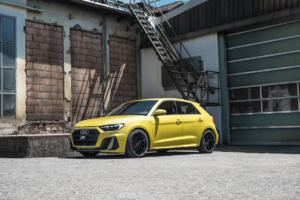 Abt Audi A1 Tuning Leistungssteigerung Fahrwerk Tieferlegung Felgen Abt Sport GR