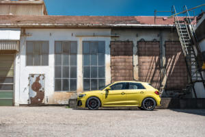 Abt Audi A1 Tuning Leistungssteigerung Fahrwerk Tieferlegung Felgen Abt Sport GR