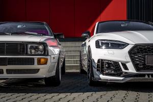 Abt RS5-R Abt Audi quattro Generationentreffen Sportwagen Coupés Tuning Leistungssteigerung weiß