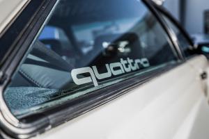 Abt Audi quattro Generationentreffen Sportwagen Coupés Tuning Leistungssteigerung weiß