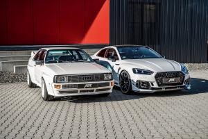 Abt RS5-R Abt Audi quattro Generationentreffen Sportwagen Coupés Tuning Leistungssteigerung weiß