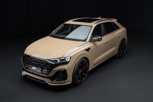 Abt Sportsline Audi Q8 Facelift Tuning Bodykit Aerodynamikpaket Karosserieteile Felgen Leistungssteigerung Innenraum-Veredelung