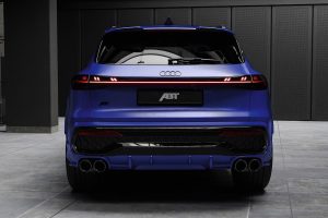 ABT Sportsline Audi SQ5 Tuning Leistungssteigerung Fahrwerk Tieferlegung Felgen Bodykit Karosserieteile Abgasendrohre SUV Topmodell