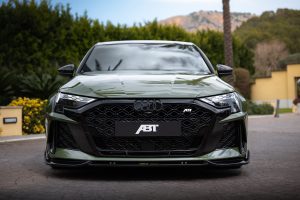 Abt Sportsline RS3 630 Tuning limitiertes Sondermodell Jubiläum Leistungssteigerung Bodykit Karosserieteile Fahrwerk Felgen Innenraum-Veredelung Audi Hot Hatch Topmodell Sportback