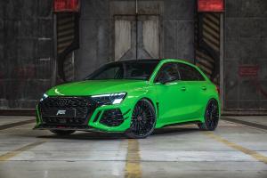 Abt Sportsline RS3-R Sportback Tuning Sondermodell Leistungssteigerung Bodykit Fahrwerk Felgen Innenraum-Veredelung Audi RS 3