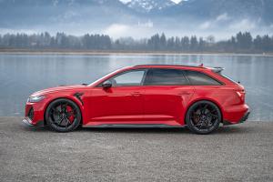 Abt Sportsline RS6-LE Tuning Leistungssteigerung Abgasanlage Felgen Fahrwerk Carbon-Bodykit Innenraum Veredelung Audi RS 6 Avant C8