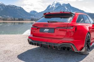 Abt Sportsline RS6-LE Tuning Leistungssteigerung Abgasanlage Felgen Fahrwerk Carbon-Bodykit Innenraum Veredelung Audi RS 6 Avant C8