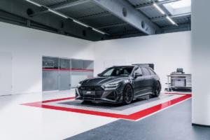Abt RS6-R Sportkombi Tuning Bodykit Leistungssteigerung Felgen daytonagrau Audi RS 6 Avant