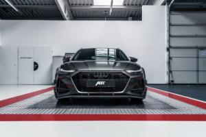 Abt RS6-R Sportkombi Tuning Bodykit Leistungssteigerung Felgen daytonagrau Audi RS 6 Avant