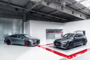 Abt RS6-R Sportkombi Tuning Bodykit Leistungssteigerung Felgen daytonagrau Audi RS 6 Avant