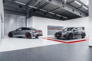 Abt RS6-R Sportkombi Tuning Bodykit Leistungssteigerung Felgen daytonagrau Audi RS 6 Avant