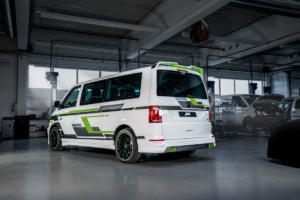 Abt e-Line e-Transporter T6 Elektroauto Tuning Aerodynamik Felgen Abt Sport GR