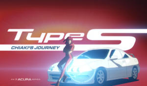 Acura Anime-Serie Chiaki's Journey Type S NSX TLX MDX Integra Sportversionen