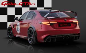 Alfa Romeo Giulia GTAm Sportlimousine limitiertes Topmodell Racing Livery Design-Lackierung Centro Stile Preis