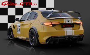 Alfa Romeo Giulia GTAm Sportlimousine limitiertes Topmodell Racing Livery Design-Lackierung Centro Stile Preis