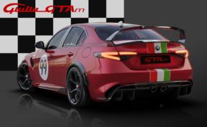 Alfa Romeo Giulia GTAm Sportlimousine limitiertes Topmodell Racing Livery Design-Lackierung Centro Stile Preis