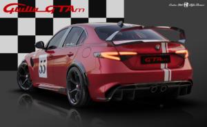 Alfa Romeo Giulia GTAm Sportlimousine limitiertes Topmodell Racing Livery Design-Lackierung Centro Stile Preis