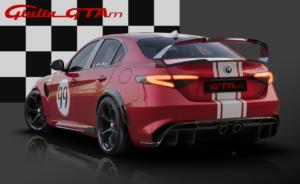 Alfa Romeo Giulia GTAm Sportlimousine limitiertes Topmodell Racing Livery Design-Lackierung Centro Stile Preis