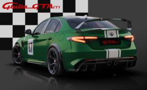 Alfa Romeo Giulia GTAm Sportlimousine limitiertes Topmodell Racing Livery Design-Lackierung Centro Stile Preis