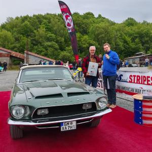 American Car Fest Summer Edition 2025 Stöffel-Park Westerwald Cars and Stripes Magazin Pokalverleihung