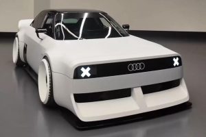 Audi GT50 Concept Azubi-Projekt Neckarsulm Jubiläum 50 Jahre Fünfzylinder Retro-Style 90 quattro IMSA GTO 200 Quattro Trans Am