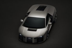 Audi Nuvolari Supersportwagen Hochleistungs-Plug-in-Hybrid-Antrieb Mittelmotor Coupé Neuheit limitiert
