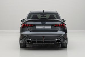 Audi RS 3 competition limited Limousine limitiertes Sondermodell Neuheit 50 Jahre Fünfzylinder Carbon-Karosserieteile Felgen Fahrwerk Innenraum-Veredelung