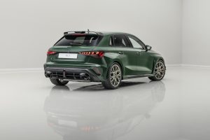 Audi RS 3 competition limited Sportback limitiertes Sondermodell Neuheit 50 Jahre Fünfzylinder Carbon-Karosserieteile Felgen Fahrwerk Innenraum-Veredelung