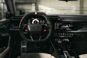 Audi RS 3 competition limited Sportback limitiertes Sondermodell Neuheit 50 Jahre Fünfzylinder Carbon-Karosserieteile Felgen Fahrwerk Innenraum-Veredelung