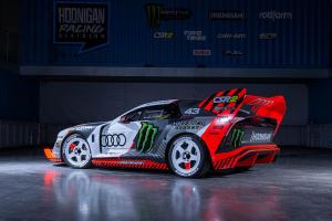 Audi S1 e-tron quattro Hoonitron Ken Block Gymkhana Rennwagen