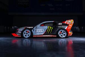 Audi S1 e-tron quattro Hoonitron Ken Block Gymkhana Rennwagen