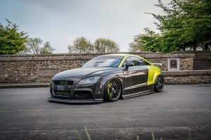 Audi TTS England Tuning Leistungssteigerung Abgasanlage Airride Luftfahrwerk Felgen Bremsen Carbon-Karosserie Innenraum-Veredelung Multimedia-Upgrade