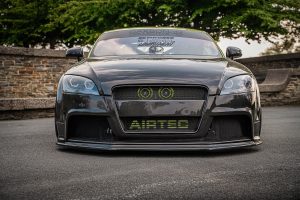 Audi TTS England Tuning Leistungssteigerung Abgasanlage Airride Luftfahrwerk Felgen Bremsen Carbon-Karosserie Innenraum-Veredelung Multimedia-Upgrade
