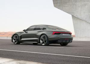 Audi e-tron GT concept Neuheit Studie Premiere LA Auto Show 2018 Messe