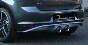 BB Golf VII GTI Abgasanlage mittig