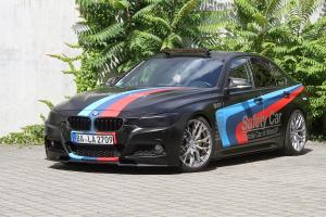 BMW 335i Limousine F30 Tuning SafteyCar Design-Folierung Karosserie Anbauteile Felgen Tieferlegung Leistungssteigerung Abgasanlage