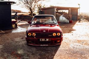 BMW E30 325i Cabrio Last Edition Tuning Unikat Glasdach Bodykit Alpina Styling Luftfahrwerk Felgen Nappaleder