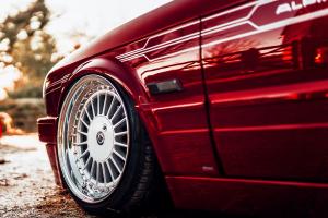 BMW E30 325i Cabrio Last Edition Tuning Unikat Glasdach Bodykit Alpina Styling Luftfahrwerk Felgen Nappaleder