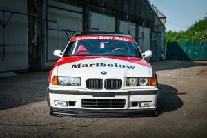 BMW E36 316i Coupé Tuning Airride Tieferlegung Felgen Bodykit Folierung Innenraum-Veredelung